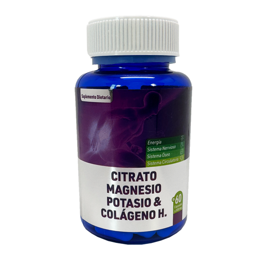 Citrato Magnesio Potasio y Colageno ES
